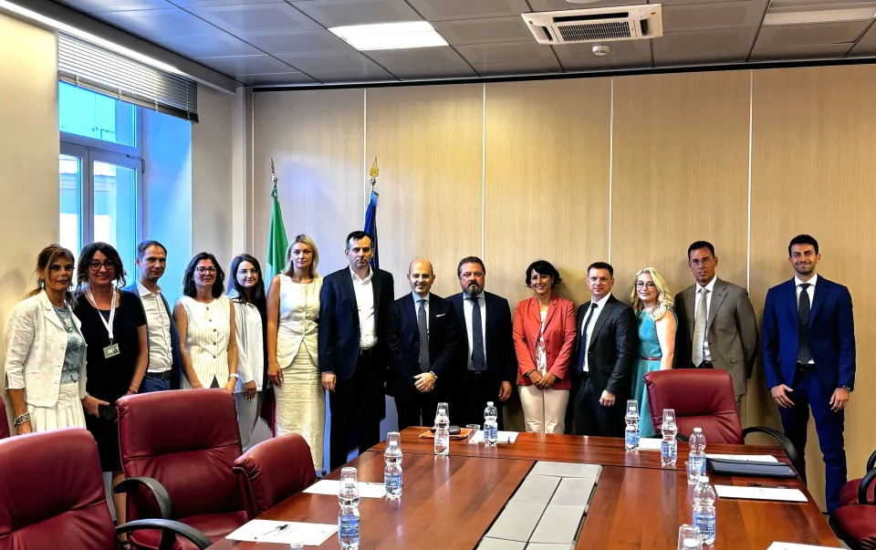 Ukrainian delegation visits the Ministry of Interior of Italy